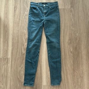 J Brand - Maria - High-Waist Skinny Jeans w/Stretch - Size 27